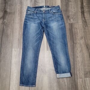 7 for all Mankind Crop Roxanne Jeans